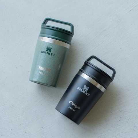 名入れ STANLEY 蓋付き 真空マグ 0.23L(230ml) [保冷保温/食洗器対応]