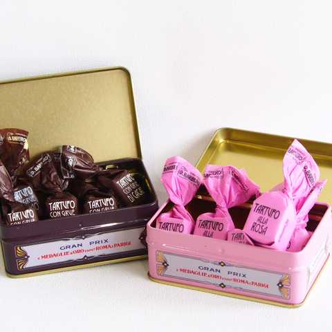 トリュフチョコレート　ミニ缶 