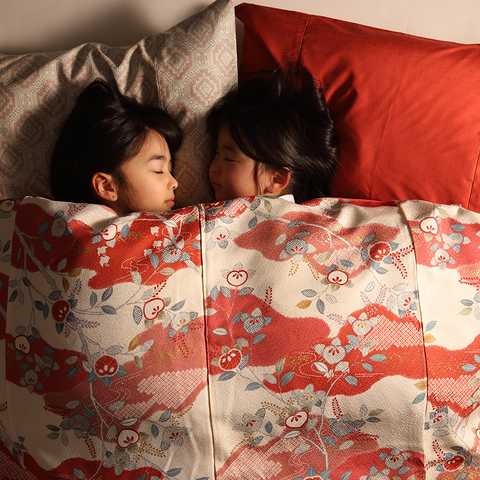 絹の掛け布団カバー