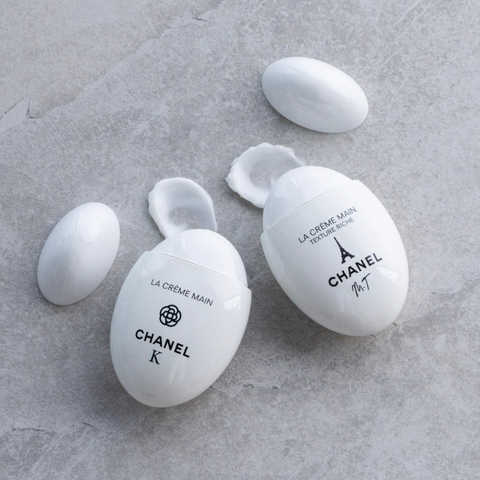 【リーガルチェックにより】名入れ CHANEL シャネル ハンドクリーム ラクレームマン [ショッパー付き]