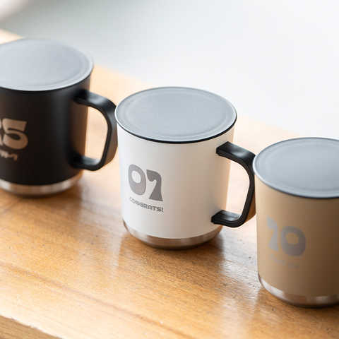 名入れ フタ付 サーモステンレスマグ380ml [保温/保冷]