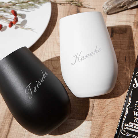 【名入れ】タンブラーB&W ペア