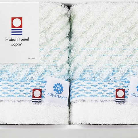 今治さざなみ ハンドタオル2P AP78150