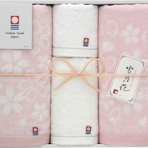 今治製タオル 雪月花~さくら~ タオルセット SG88500