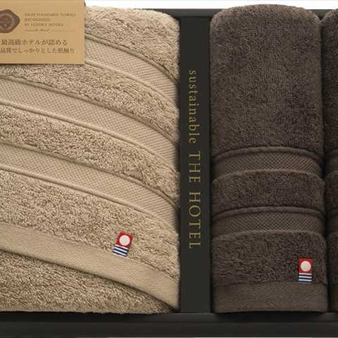 サステナブル THE HOTEL ホテル仕様タオルセット 65488