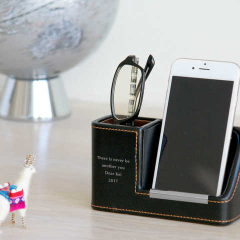 【名入れ】モバイル＆メガネスタンド