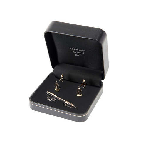 【名入れ】タイピン＆カフスセット