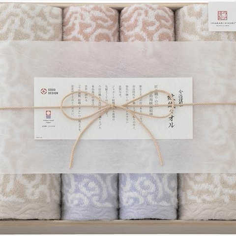 今治謹製 紋織タオル タオルセット(木箱入) IM7780