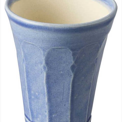 信楽焼 泡うまビアカップ Awauma-n11 ネイビー