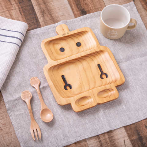 【名入れ】キッズ食器ギフトセット ロボット