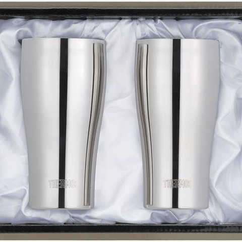 サーモス 真空断熱タンブラー400mlペア JCY-400GP1 SM