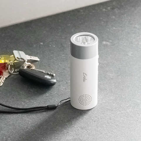 名入れ ラジオ付き 2in1 懐中電灯[ワイドFM対応/LEDライト]