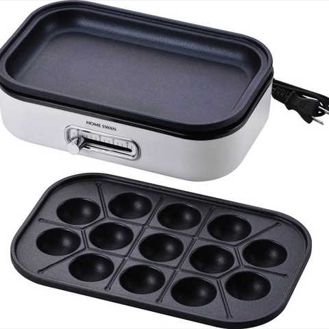 ホームスワン ソロホットプレート（たこプレート付） SHP-08(Ｔ) 