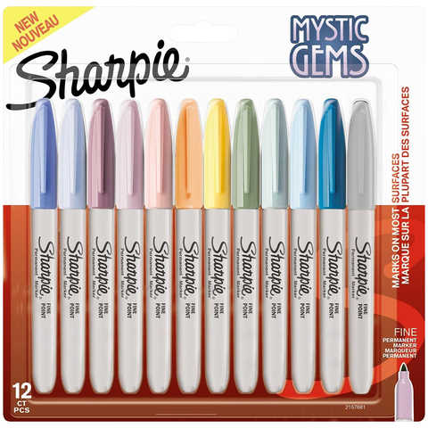 シャーピー ミスティックジェム 12本セット
