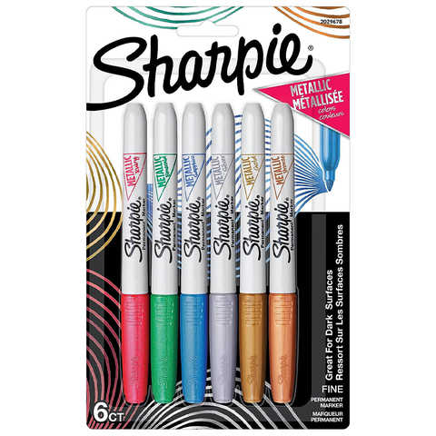 シャーピー メタリック 6本セット
