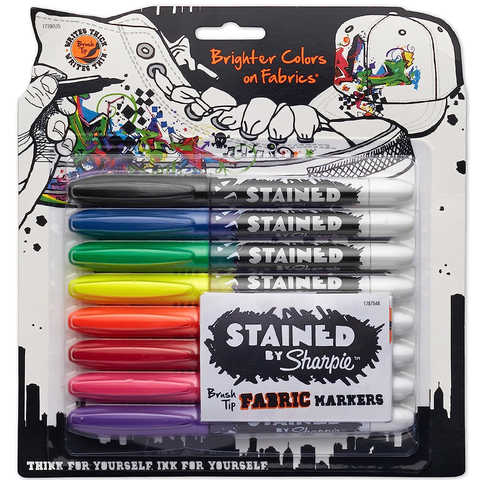 シャーピー ステインド 8色セット