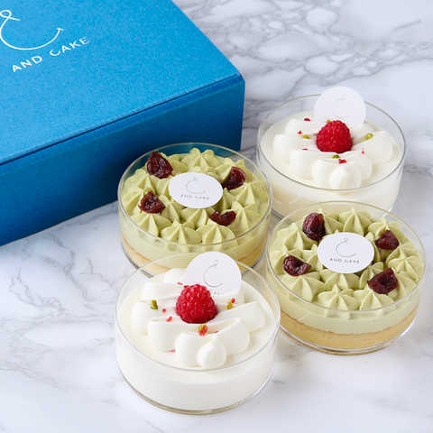 ショートケーキ&ショートケーキ ピスターシュ 4P