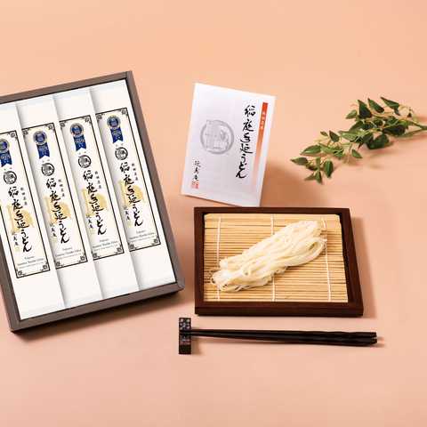 稲庭手延べうどん100g×4本
