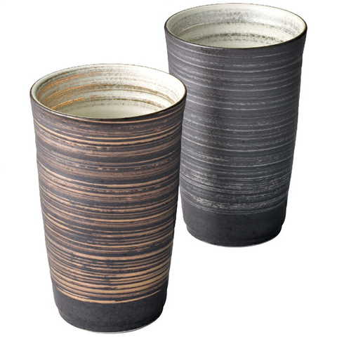 有田焼 金銀刷毛 ペア陶酒杯