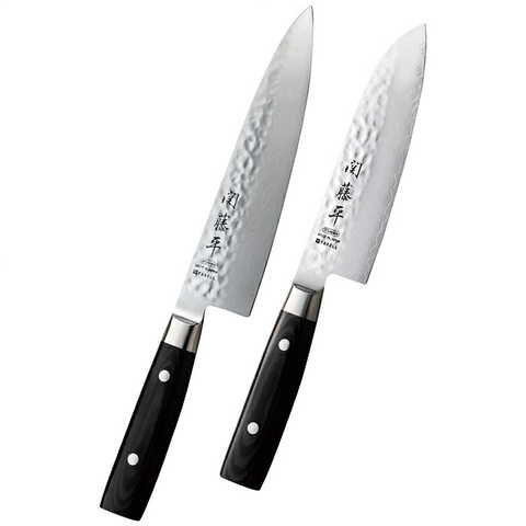 関藤平 ダマスカス鋼包丁2本セット