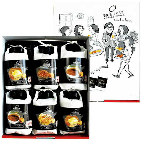 ライスフィールド ベイクドアンドフライド 6袋入