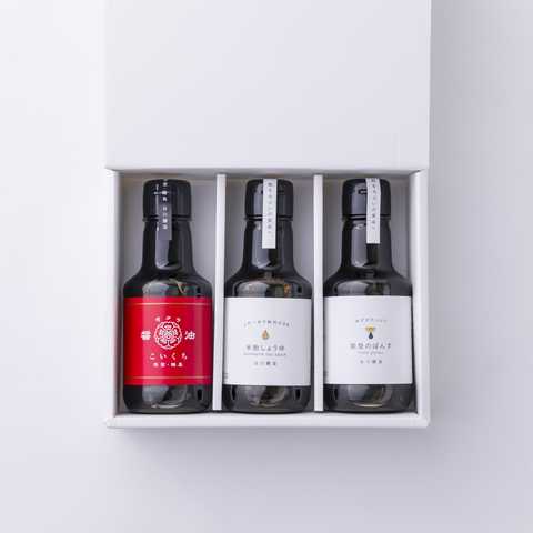 醤油とぽんず3本セット