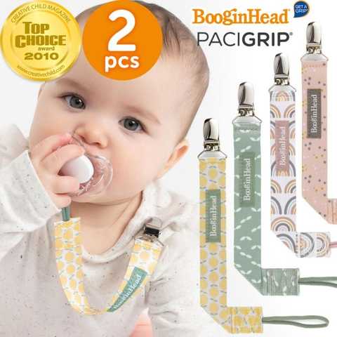 BooginHead ブーギンヘッド おしゃぶりホルダー パーチー グリップ ２本セット