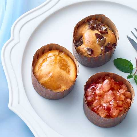 ホシフルーツ 煌めき果実のカップケーキ 3個