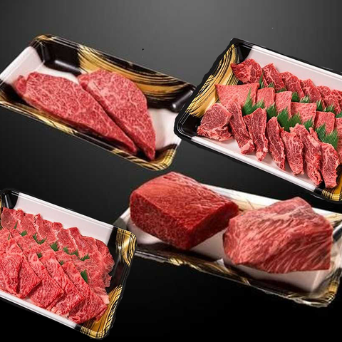 門崎熟成肉 塊焼き&ステーキセット(赤身)+門崎熟成肉 焼肉 おもてなしセット+門崎熟成肉 すき焼き・しゃぶしゃぶ おもてなしセット