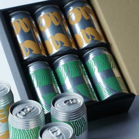 KAN-秋のギフトBOX 6缶入り(UMAMI / MATCHA アソート)