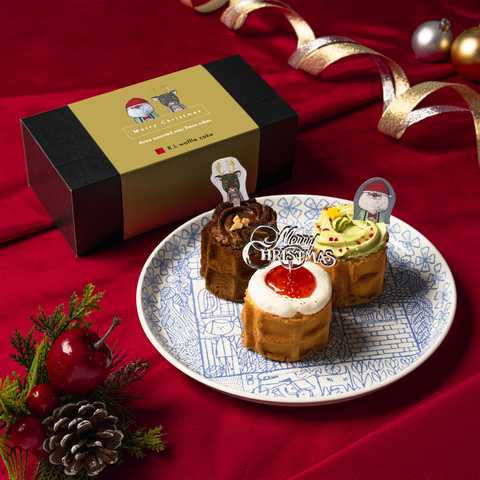 3種のミニクリスマスケーキ