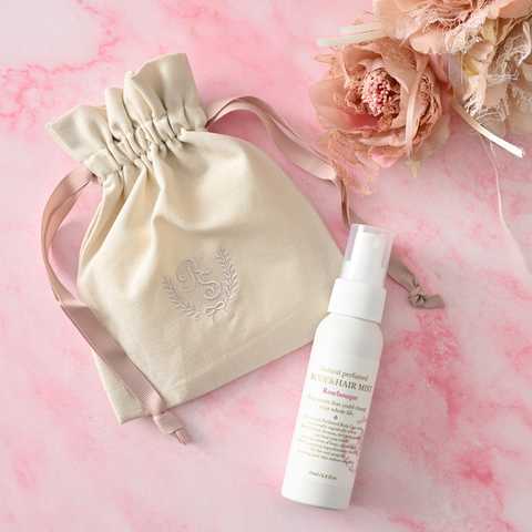 Beaute de Sae（ボーテ デュ サエ）  ギフトセット[R] ボディ＆ヘアミスト80ml / ⼱着ポーチ