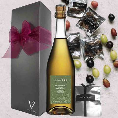 アランミリア スパークリング葡萄ジュース＆レーズン