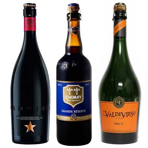 イネディットビール&ビール/シメイ・ブルー&スパークリンワイン/バルディビエソ ブリュット