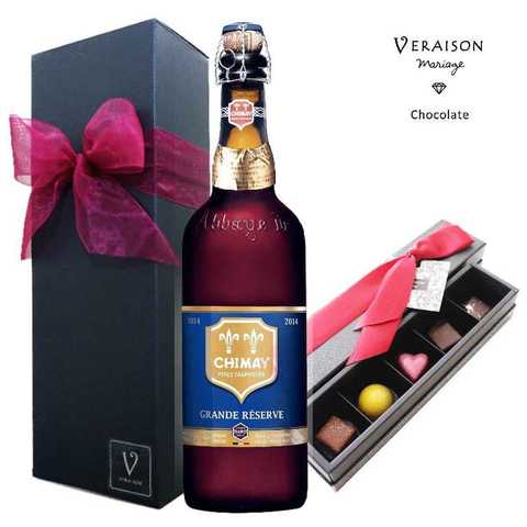 シメイブルー ビール&ショコラ5個