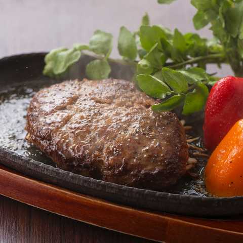 宮崎牛専門レストラン 「ミヤチク」こだわりハンバーグセット