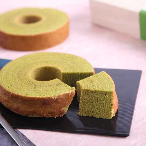 京都・祇園 「割烹料亭はやかわ」 宇治抹茶ばーむ