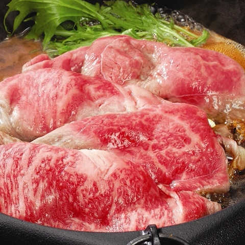 国産黒毛和牛　すきやき