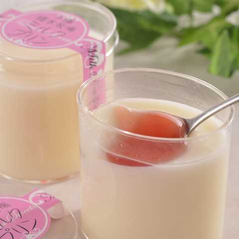 北海道　十勝橋本牧場　ミルクプリン