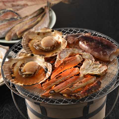 北海道　海鮮浜焼きセット