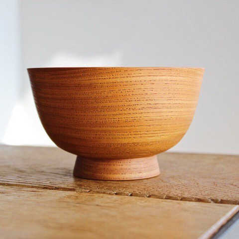 Fuyu(浮遊)椀(Wan)中 木地 お椀