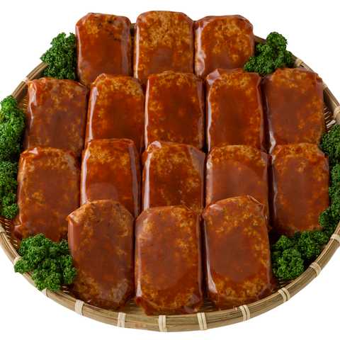 鹿児島県産黒豚ハンバーグ 16個