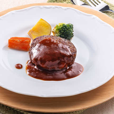 兵庫・神戸 「のじぎく家」 神戸牛ハンバーグ