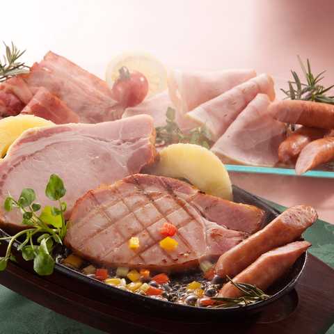 大阪 「夢一喜」 熟成ハム・ウインナー詰合せ 約1kg