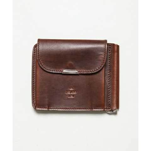 【20/80】トゥエンティーエイティー/ HORWEEN LEATHER CLIP WALLET