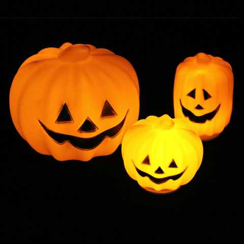 ハロウィン パンプキン LEDライト 