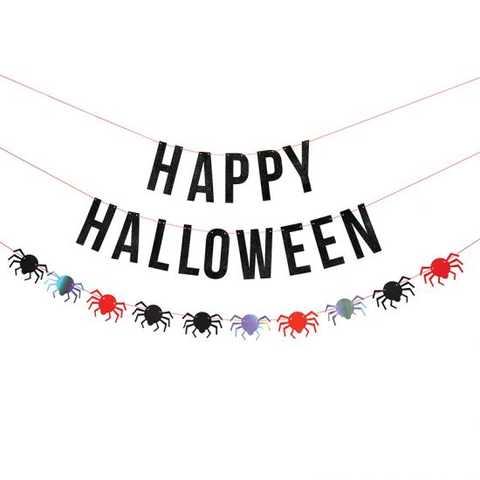 【Meri Meri メリメリ】ハロウィンパーティーガーランド｜Happy Halloween Party Garland 