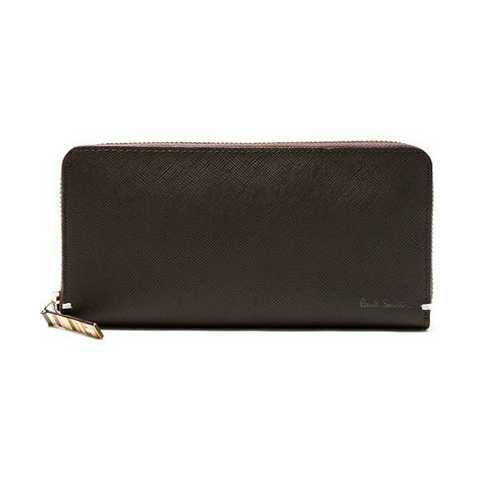 ZIP STRAWGRAIN LONG ZIP WALLET / 833920 P869N