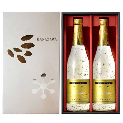 加賀金箔入 金彩 720ml×2本セット 中村酒造