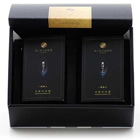 京都利休園 お茶 ほうじ茶 黒ほうじ 30ｇ 2本入 お茶ギフト ギフト 国産 茶葉 kuro-302